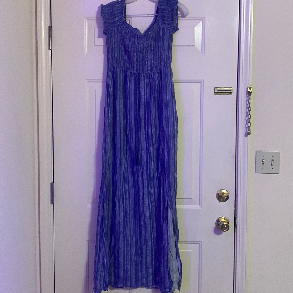 Blue summer dress